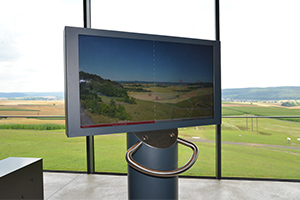 jummp Panoramabildschirm, Keltenwelt am Glauberg